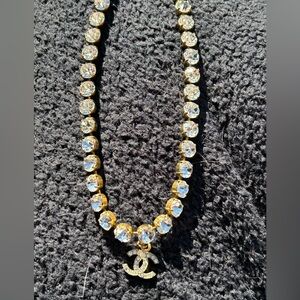 SOLD Chanel Barbie Rhinestone Choker *rare*